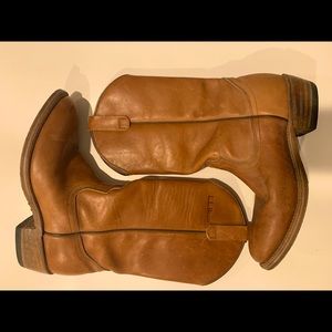 L.L Bean vintage cowboy boots leather 1980s